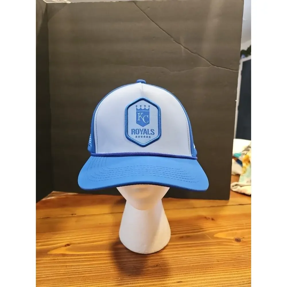 Kansas City Royals Airforce Patch Trucker Adjustable Hat Snapback‎